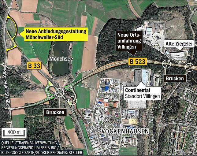 So soll der Knotenpunkt nach Variante 2 gestaltet werden.
