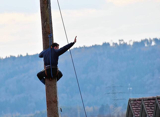Bild 22: Bilder vom Narrenbaum-Setzen in Stockach Teil 2