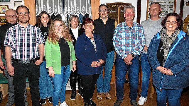 Die Kandidaten der Freien Wähler/FDP für den Geisinger Gemeinderat, die bei der Nominierungsversammlung anwesend sind (von links): Paul ...
