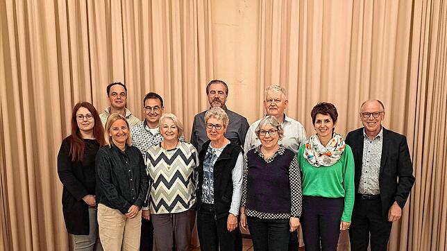 Der Vorstand der Bürgergemeinschaft (von links): Sabrina Waser, Clemens Stoll, Sabine Glattfelder, Sascha Klubert, Marlies Kramer, ...
