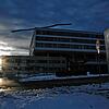 Unser Archivbild zeigt das Schwarzwald-Baar Klinikum im Abendlicht. Pandemie und die aktuellen Krisen lasten schwer auf dem Haushalt der ...