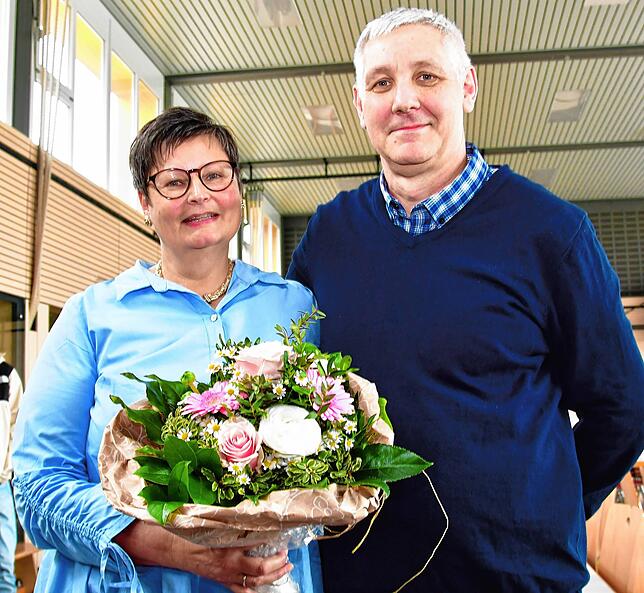 Team aus Jestetten: Das Ehepaar Kerstin und Harald Vetter vom SV Jestetten ist seit Jahren im regionalen Fußball aktiv. Kerstin Vetter ...