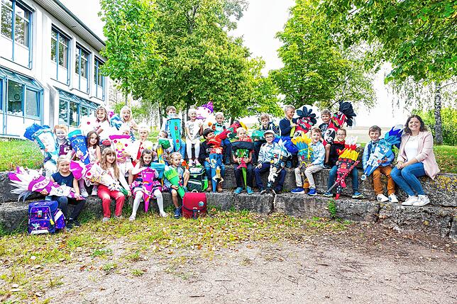 23 Kinder wurden dieses Jahr an der Schlüchttal-Schule, Standort Ühlingen, eingeschult. Klassenlehrerin ist Nadeschda Schwarz.