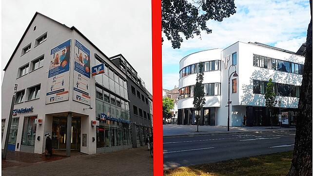 Bleiben weiterhin eigenständig: Die Volksbank Rhein Wehra in Bad Säckingen (links) und die Volksbank in Villingen (rechts).