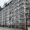 Die Pflegeheim-Baustelle auf dem Gelände der ehemaligen Mädchenrealschule Zoffingen im Bereich Klostergasse/Rheinsteig. Hier schlugen ...