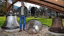 2025 feiert Achdorf 1250 Jahre Bestehen. Das wird groß gefeiert. Beim stellvertretenden Ortsvorsteher, Christoph Sosinski, hier mit den ...