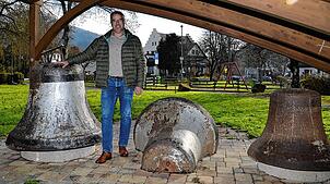 2025 feiert Achdorf 1250 Jahre Bestehen. Das wird groß gefeiert. Beim stellvertretenden Ortsvorsteher, Christoph Sosinski, hier mit den ...