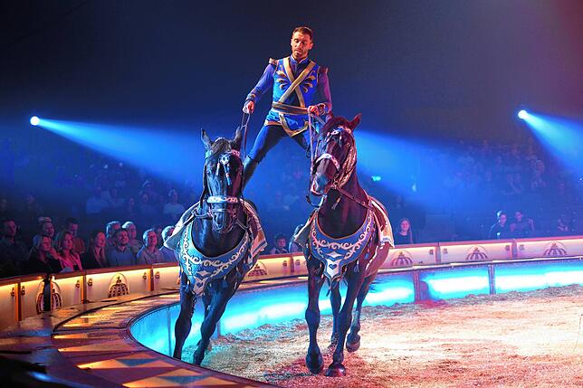 Bild 1: Circus Krone in Konstanz: Eindrücke vom glanzvollen Premierenabend der Manege – die besten Bilder!