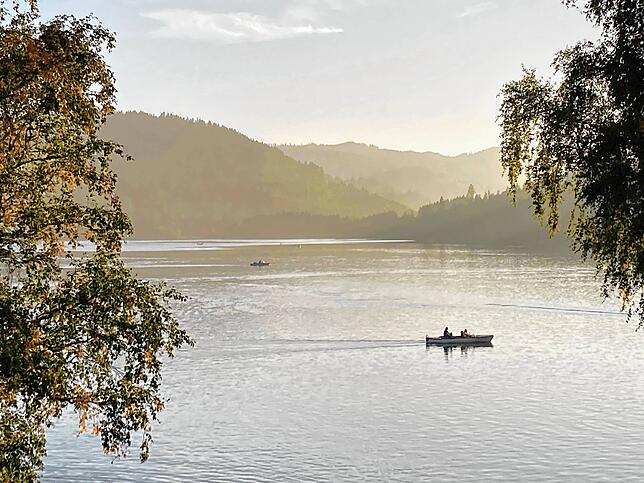 Herbstliche Stimmung am Titisee.