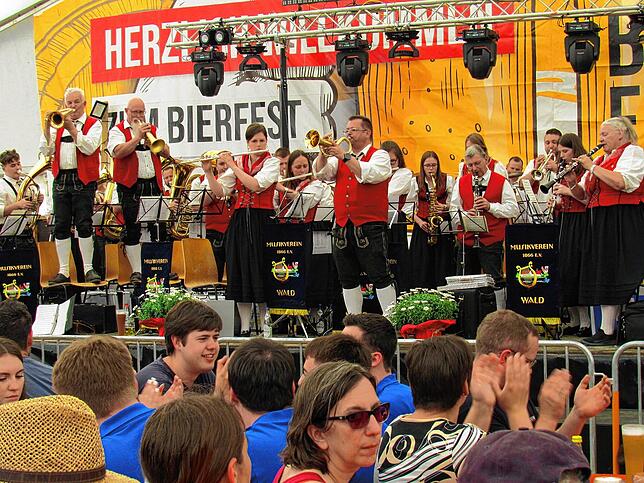 Der Musikverein Wald.