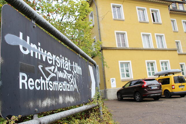 Die Rechtsmedizin gehört zur Universität Ulm.
