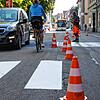 Die Straßenverkehrsbehörde hält einen Überweg, der nicht direkt aus dem Hauptportal der Teggingerschule führt, für ungefährlicher.