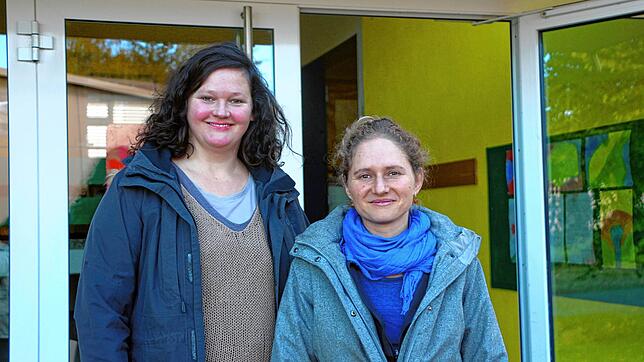 Kristin Yildiz (links) und Lucile Huguet vom Vorstandsteam blicken optimistisch in die Zukunft: Dieses Jahr soll im Landkreis ...