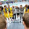 HSG-Trainer Jörg Lützelberger (Zweiter von rechts) und seine Spieler freuen sich auf die Heimpremiere in der Schänzlehalle. Bild: ...