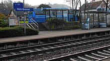 Auf Bahnsteig 1 des Bahnhofs Brennet soll am Samstag eine Jugendliche sexuell belästigt worden sein.
