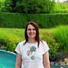 Martina Muffler im Naturbad in Kalkofen. Sie fühlt sich in Hohenfels im Kreis Konstanz sehr wohl.