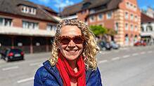 Für Kirsten Grauhan ist die frühlingshafte Landschaft des Bodensees eine Energiequelle. Trotzdem bereitet ihr der Klimawandel Sorgen.