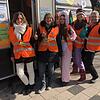 Von links: Claudia Benecke, Dagmar Jooß, Pascale Hertnagel, Pia Wenzler und Thomas Rossa von der Fachstelle Sucht.
