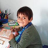 Marcello Garone wurde gerade erst eingeschult. Der Sechsjährige kennt Schule bisher nur mit Coronaregeln.