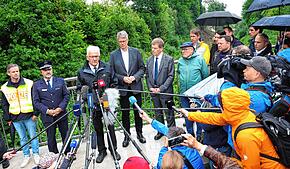 Bild : Bilder zeigen das ganze Ausmaß des tödlichen Zugunglücks im Kreis Biberach