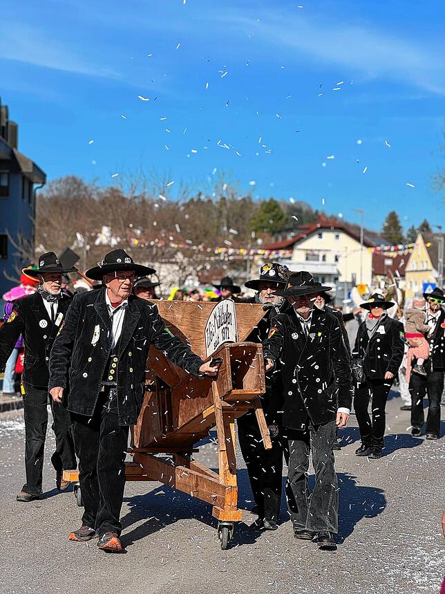 Bild 11: Fasnacht 2025: Alle Bilder vom Gemeinschaftsumzug in Mühlhofen
