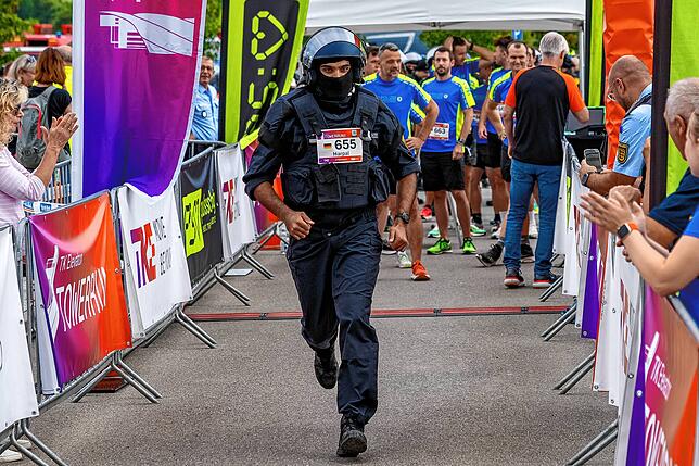 Bild 12: Atemberaubende Höchstleistungen beim Towerrun 2025