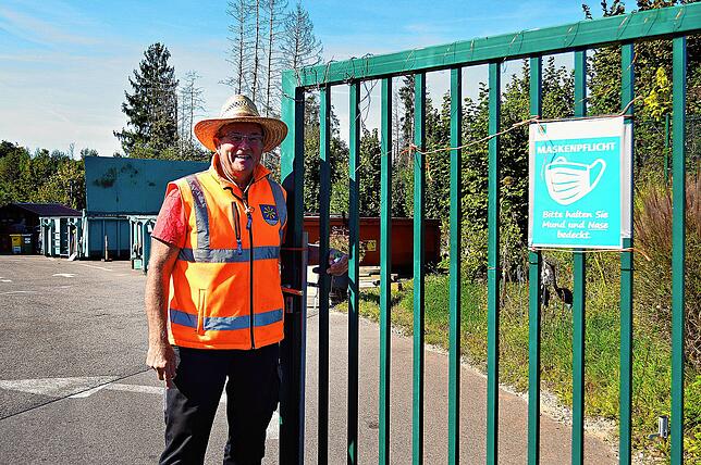 Stefan Anders, Mitarbeiter beim Wertstoffhof in Uhldingen-Mühlhofen: „Ich höre Ausreden über Ausreden. Und nicht selten werde ich ...