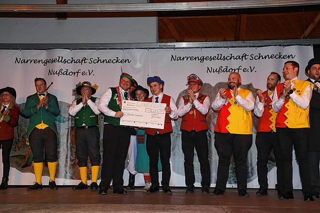Bild 30: 100 Jahre Narrengesellschaft Schnecken Nußdorf: Höhepunkt des Jubiläums