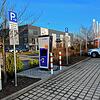 Eine starke Ladesäule mit 150 kW Leistung steht beim Toom-Markt in Bad Säckingen. Bild: Justus Obermeyer