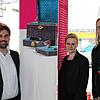 Museumsleiter Julian Windmöller (links) freut sich zusammen mit den Kuratoren Ines Stadie und Ulrich Büttner über die gelungene Ausstellung.
