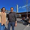 Sie gehen mit ihren Schülern in drei Wochen unterrichtsfreie Zeit: Konrektorin Christiane Schell und Rektor Franz Dury.