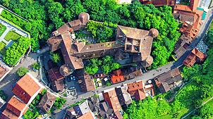 Die Burg Meersburg liegt im Mittelfeld bei den Bodenrichtwerten (Archivbild).