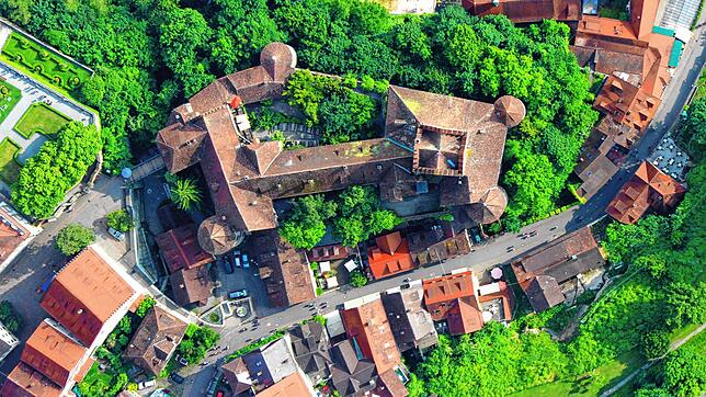 Die Burg Meersburg liegt im Mittelfeld bei den Bodenrichtwerten (Archivbild).