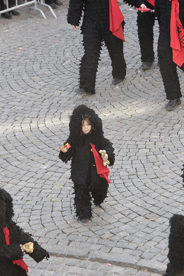 Bild 11: Bilder vom großen Kinderumzug von oben – Teil 3