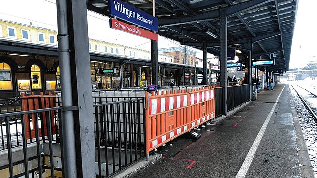 Bild : Bahnhofsumbau in Villingen: Ab Montag wird nach Bomben gesucht