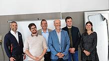 Die Vorstandsmitglieder und Funktionäre des Abwasserzweckverbandes „Vorderes Albtal“ (von links): Mike Biehler (Bürgermeister Görwihl), ...