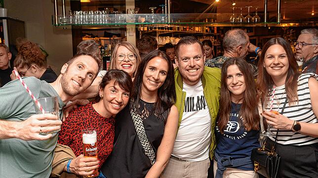 Feierstimmung herrschte bei der City of Music am Samstagabend in ganz Friedrichshafen: hier im al Porto.