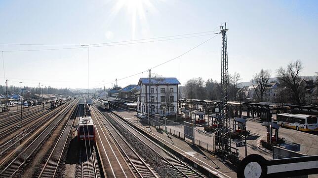 Das Bild zeigt den Villinger Bahnhof vor wenigen Wochen.