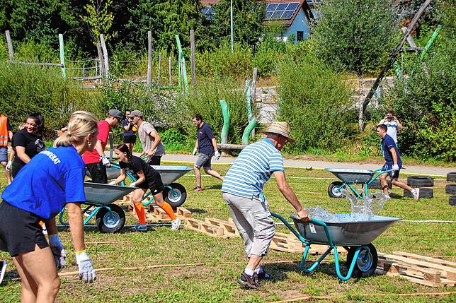 Bild 26: Bilder von der Bauernolympiade der FFW Eggingen