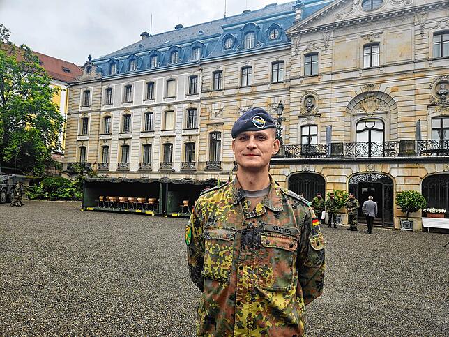 Oberstleutnant Oliver Kästner hat nun in der Kaserne das Sagen.