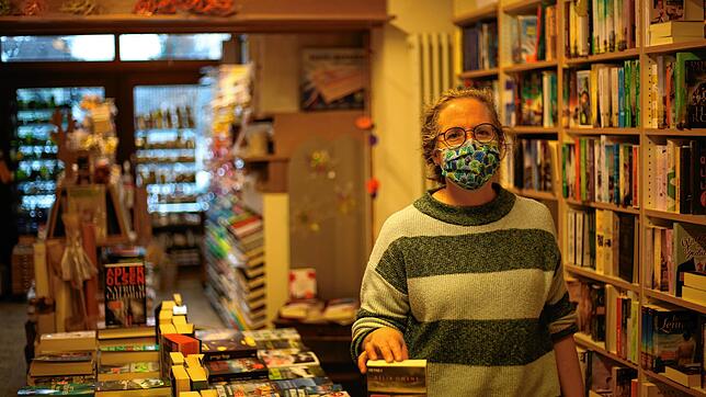 Während der Pandemie laufen vor allem regionale Geschichten am besten, das hat Ute Scholz in all den Monaten in der Buchhandlung Haas ...