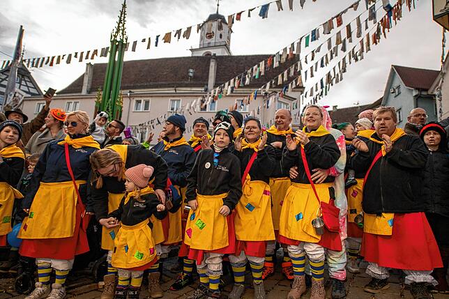 Bild 6: Bilder vom Schmotzigen Dunschdig in Meßkirch (Teil 2/3)