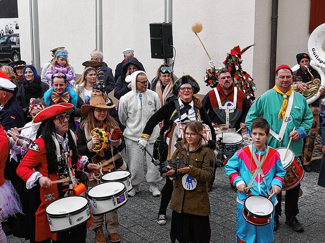 Bild 6: Die besten Bilder vom Rathaussturm in Hilzingen