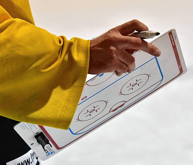 Bild 9: Impressionen aus dem Training beim EHC Herrischried