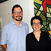 Sie verstärken das Kollegium der Blumberger Realschule, Torsten Stock und Kathrin Grimm. Bild: Reiner Baltzer