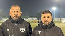 Co-Trainer Ferhat Alkan (links) und Trainer Vural Önen