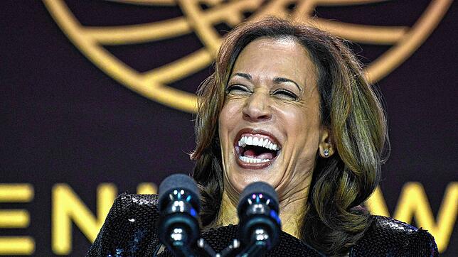 Kamala Harris hat gut lachen: Nach der TV-Debatte spricht vieles dafür, dass ihre Beliebtheitswerte steigen.