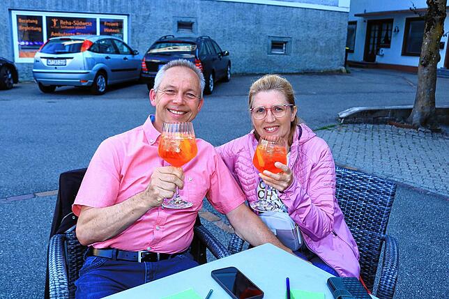 Bild 2: Stadtmusik Löffingen begeistert beim Open-Air-Konzert: Löffinger Städtle ein Klang- und Farbenmeer