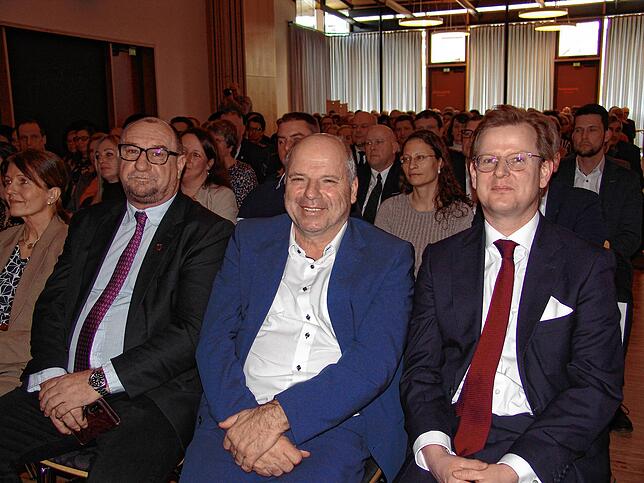 Bild 20: Volles Haus beim Neujahrsempfang der Gemeinde Salem