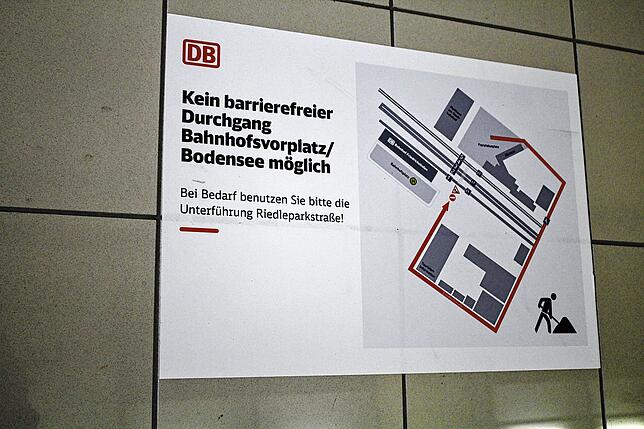 500 Meter Umweg sollen Menschen mit Behinderung oder Mobilitätsbeeinträchtigung laufen, um von einer Seite der Unterführung zur anderen ...